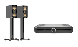 Roksan Attessa Integrated Amplifier + Monitor Audio Studio 89 + Studio 89 Stand